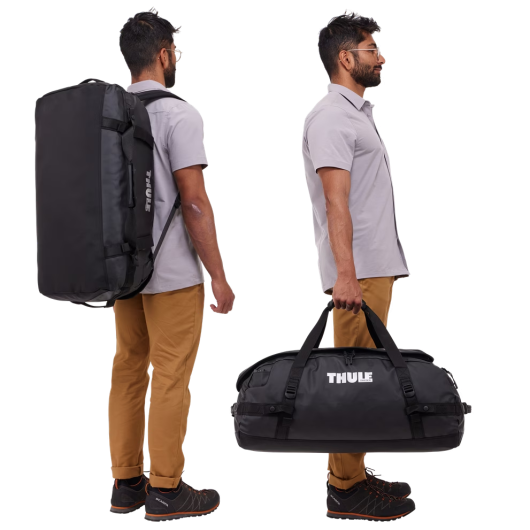 THULE Sac de voyage à dos Chasm 70L - combiné sac à dos avec bretelles intégrées