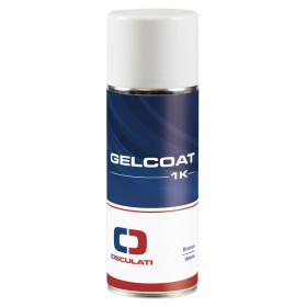 OSCULATI Gelcoat en spray blanc | 400 ml Gelcoat en spray mono composant blanc de 400 mL Osculati - Résine polyester, époxy & gelcoat