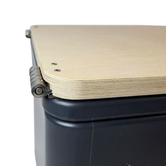 TRELINO Origin L - toilettes sèches - couvercle bois avec charnières