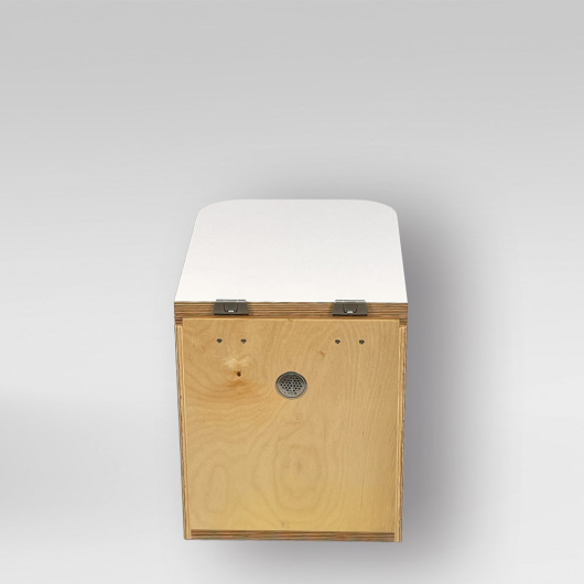 TRELINO Timber M - toilettes sèches pour van aménagé - ventilation naturelle intégrée