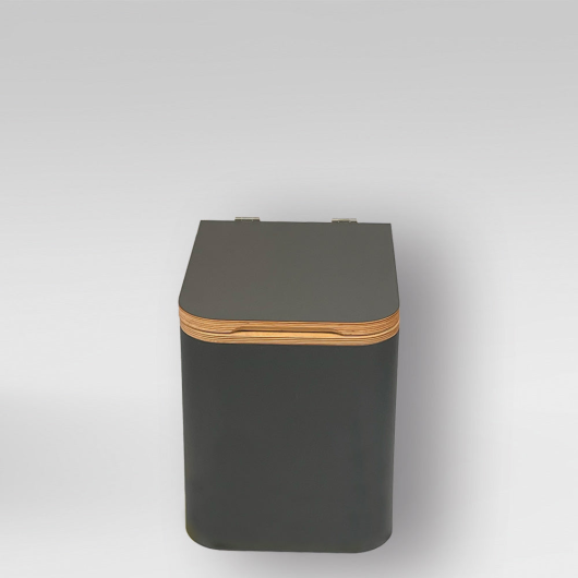 TRELINO Timber M - toilettes sèches pour van aménagé - toilettes nomades anthracite et bois