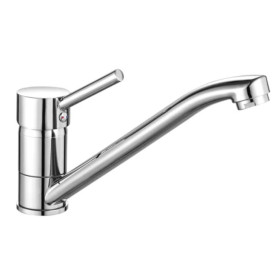 Robinet mitigeur bec long design moderne HTD - Robinet pour bateau, van ou camping-car chromé