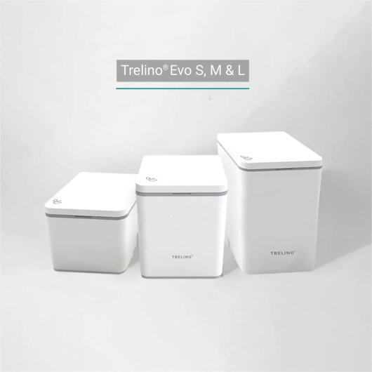 TRELINO Evo S - wc portable pour van aménagé - toilettes à séparation ultra compactes