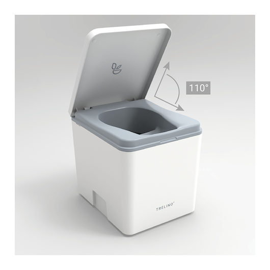 TRELINO Evo M - wc portable pour van aménagé - toilettes à séparation rangement facile
