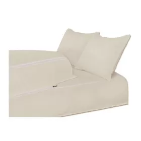 Drap plat - Set Draps pour lit tout fait VIA MONDO - draps de rechange pour lit de camping-car & caravane