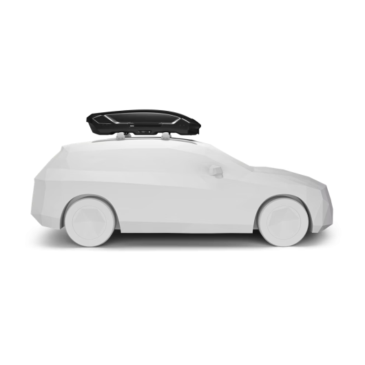 Motion 3 Sport THULE - coffre de toit 300 L pour voiture, van ou fourgon aménagé - vue côté