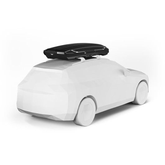 Motion 3 XXL Low - coffre de toit pour voiture et van aménagé - vue arrière