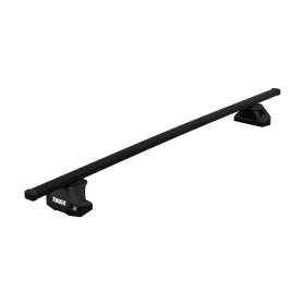 Barres transversales en aluminium SquareBar Evo pour VW T5 de THULE - Barres de toit pour van aménagé -