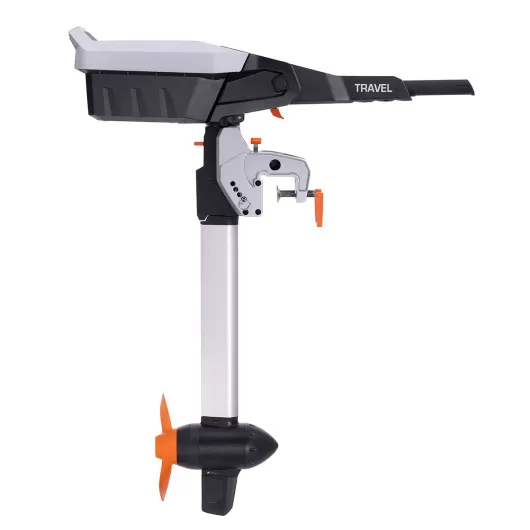 Moteur électrique Travel L TORQEEDO Arbre long - Moteur hors-bord - Vue de côté