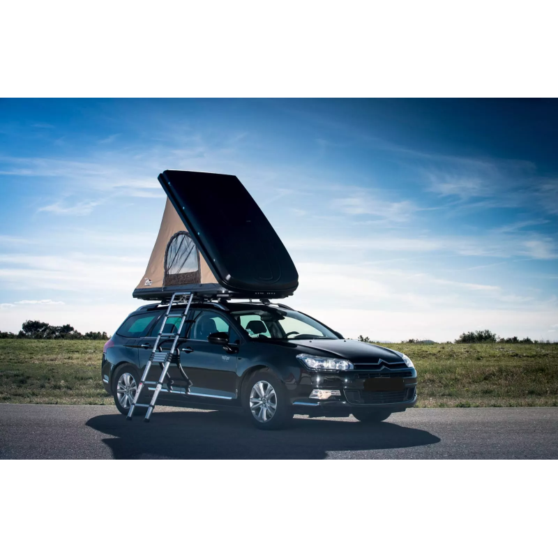 Tente De Toit Pour Voiture 2-3 Personnes - Avec Matelas 240x140cm, échelle Aluminium 2.1m, étanche 3500mm