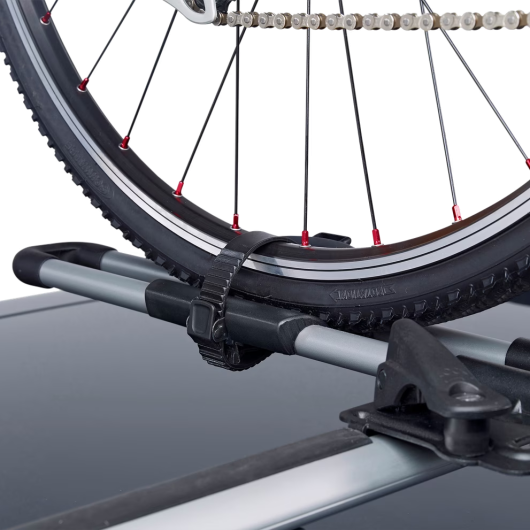 Porte-vélo de toit 1 vélo FreeRide de THULE - Porte-vélos pour van aménagé et voiture - fixation roue et cadre