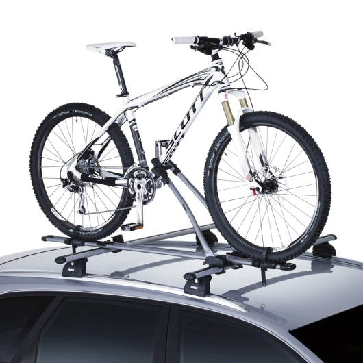 Porte-vélo de toit 1 vélo FreeRide de THULE - Porte-vélos pour van aménagé et voiture - 1 vélo