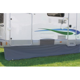 Skirting Motorhome FIAMMA - bavette, jupe anti-vent pour camping-car gris 550 x 60 cm