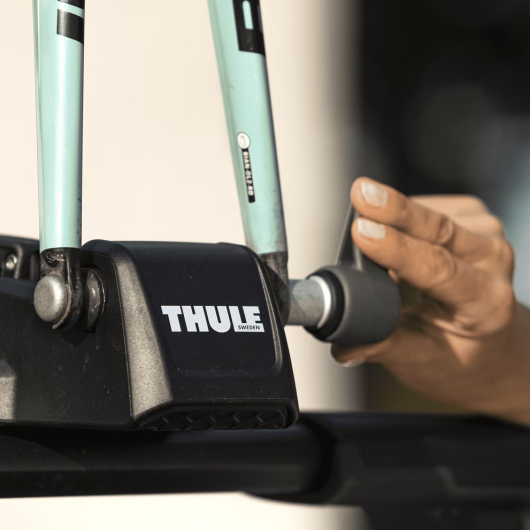 Porte-vélos de toit 1 vélo FastRide THULE - Porte-vélos pour fourgon aménagé et camping-car - fixation fourche de vélo
