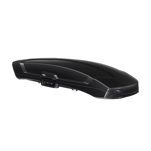 Vector L THULE - Coffre de toit pour voiture van et fourgon aménagé spécial matériel de ski - noir mat