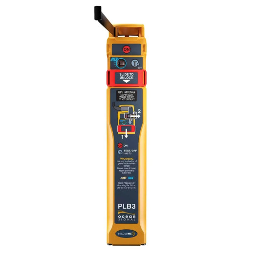 Balise personnelle RescueME PLB3 + AIS OCEAN SIGNAL - Balise individuelle & PLB - Balise déclenché