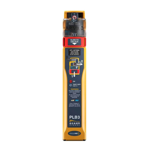 Balise personnelle RescueME PLB3 + AIS OCEAN SIGNAL - Balise individuelle & PLB - Vue de face