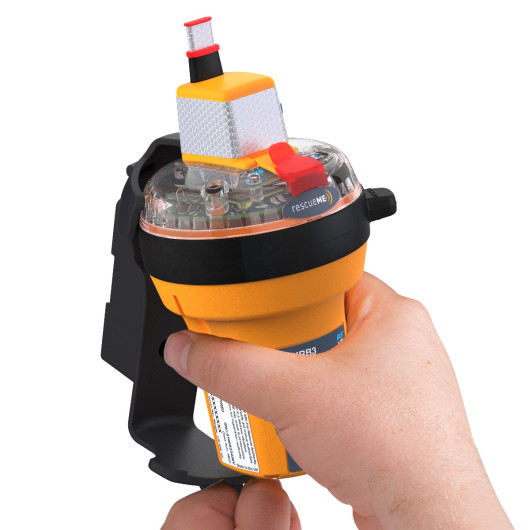 Balise RescueME EPIRB3 Manuelle OCEAN SIGNAL | Balise de détresse MMSI, GPS et AIS pour bateau | dans une main