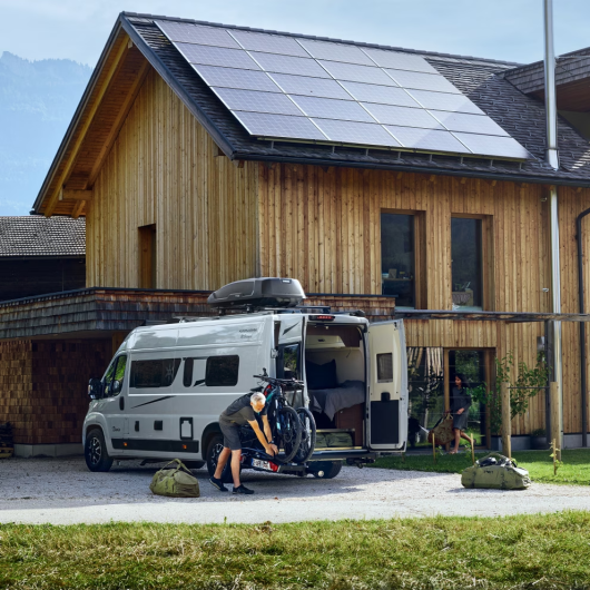 Bras pivotant pour porte-vélos VéloSwing pour Ducato X250 et X290 de THULE - Porte-vélo pour fourgon aménagé -