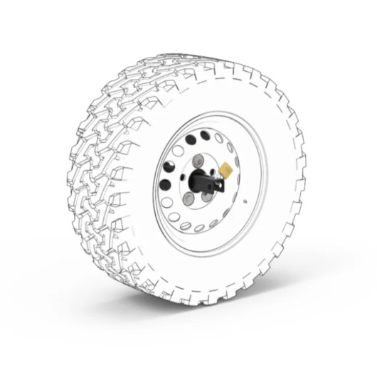 Module porte roue pour porte matériels SKEP Jacquard pour van et fourgon aménagé