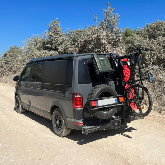 Module porte roue pour porte matériels SKEP Jacquard pour van et fourgon aménagé