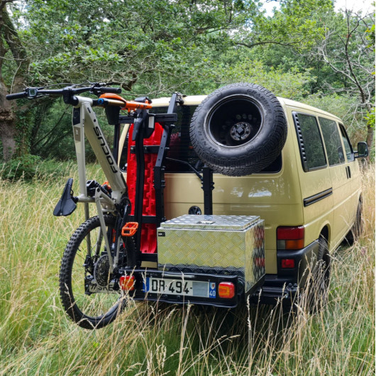 Module porte roue pour porte matériels SKEP Jacquard pour van et fourgon aménagé