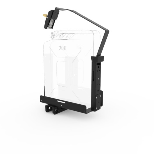 Module porte jerrycan 20 L pour porte matériels Jacquard SKEP pour vans et fourgons aménagés