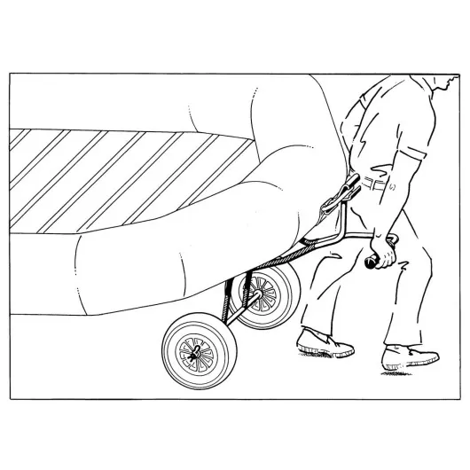 TREM Chariot avant pour semi-rigide