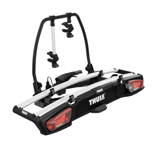 VeloSpace XT de THULE - porte vélo sur boule d'attelage 2 à 3 vélos - accessoire pour voiture, fourgon et van aménagé