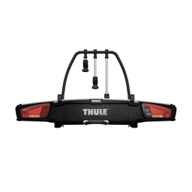 VeloSpace XT THULE  - porte vélo sur attelage pour 3-4 vélos pour van, fourgon aménagé ou voiture - coloris noir & gris métal