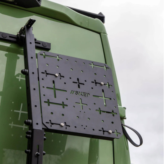 Module porte outils court SKEP pour porte matériels Jacquard pour vans et fourgons aménagés