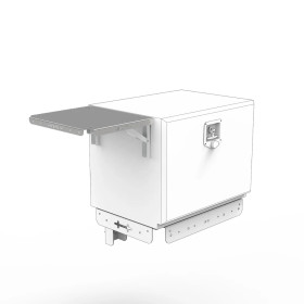 Table compacte pliante CarLife | aménagement camping en voiture | H2R Equipements