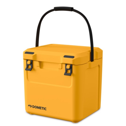 Dometic CI 28 - glacière rotomoulée 28 L passive pour van - jaune orange