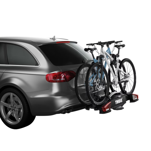 VeloCompact porte velo THULE - porte vélos sur boule d'attelage - compatible avec la plupart des vélos électriques