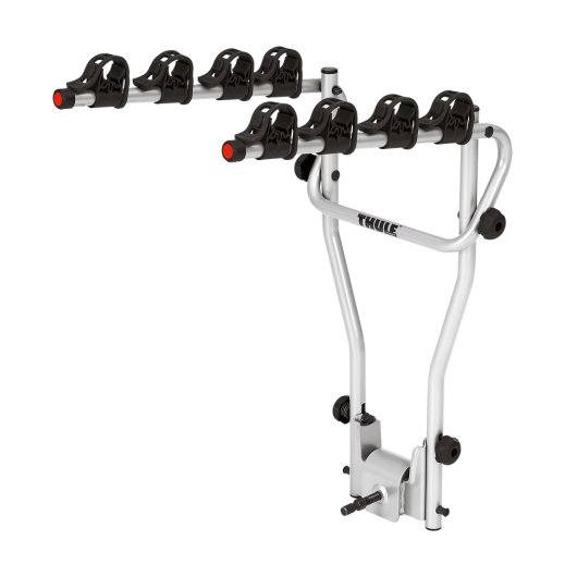 HangOn porte vélo sur attelage suspendu 4 vélos - vue côté