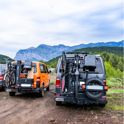 Porte matériels Jacquard SKEP spécial Ducato - Accessoire offroad pour fourgons aménagés