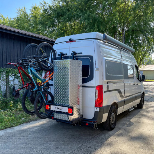 Porte matériels Jacquard SKEP spécial Ducato - Accessoire offroad pour fourgons aménagés