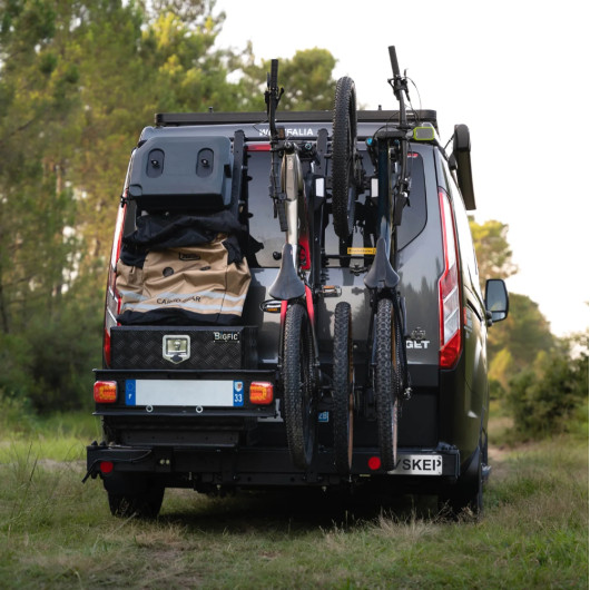 Porte matériels Jacquard SKEP spécial VW T4 - Accessoire offroad et aventure pour vans aménagés