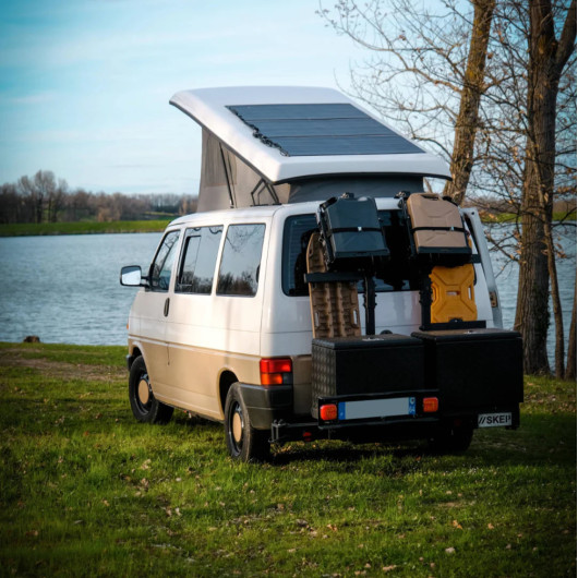 Porte matériels Jacquard SKEP spécial Transit Custom - Accessoire offroad et aventure pour vans aménagés
