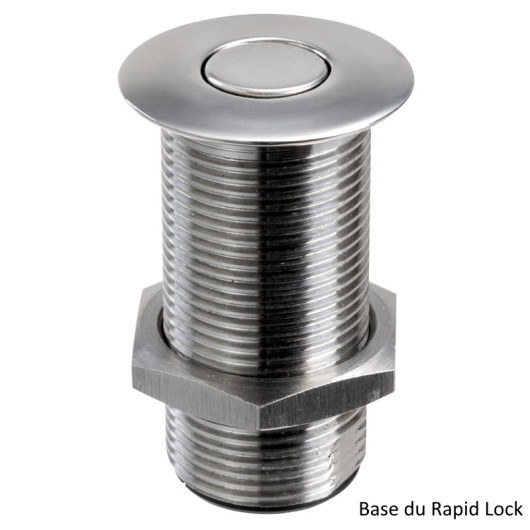 Attache rapide pour pont de bateau OSCULATI Rapid Lock - Cadène & pontet - base inox