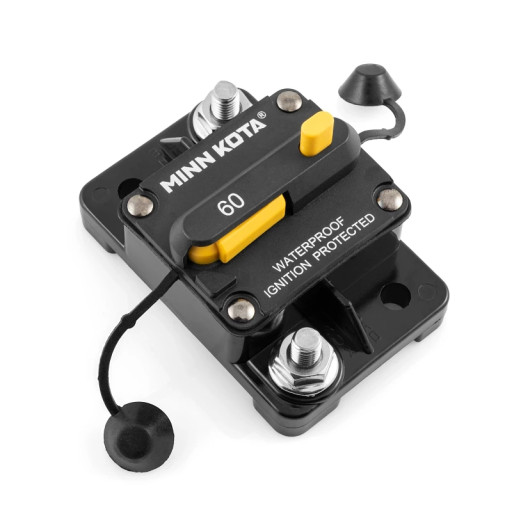 Fusible coupe circuit 60A étanche MKR-27 MINN KOTA - Accessoire moteur électrique - goujons sans protection
