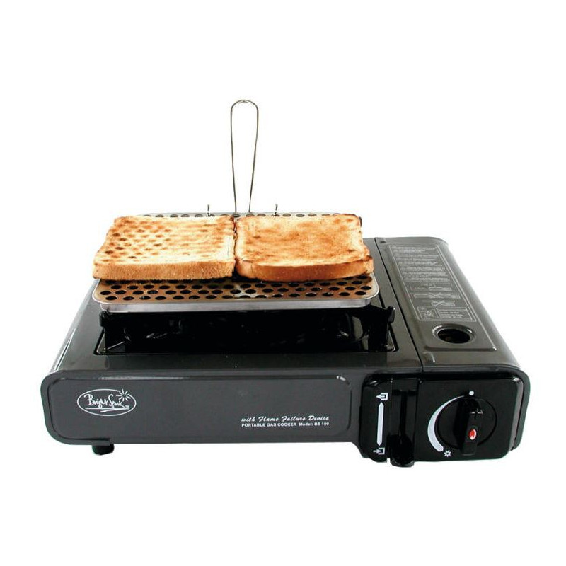 HIGHLANDER CAMPING RANDONNEUR PLIAGE COMPACT GRILL TOASTER PORTABLE FESTIVAL VOY