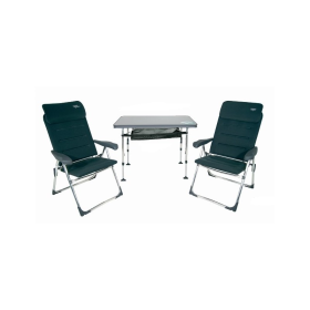 Kit table et chaises Air Compact Elite de CRESPO - Mobilier extérieur pour van aménagé -