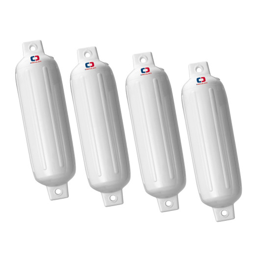 Pack de 4 pare-battages Série OG4 blanc OSCULATI - Pare battage & défense longues