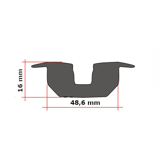 Lot 15 Points D'Arrimage Rail Avion Aluminium - Fixation Chargement Robuste Pour Camion, Camping-Car
