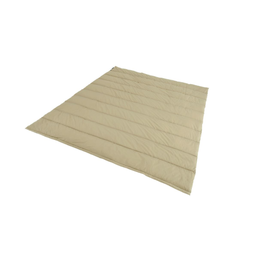 Duvet 2 personnes Constellation Duvet Lux Double de OUTWELL - Sac de couchage 2 personnes de camping - vert / beige
