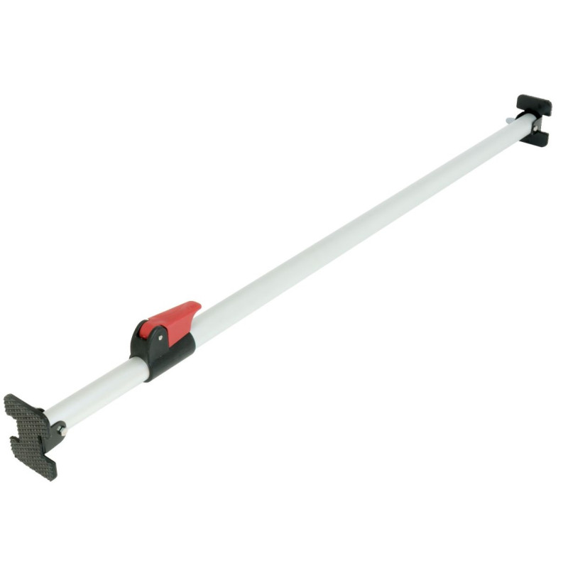 Barre De Tente Télescopique ISOISL – 87,5 à 234,5 Cm, 3 Segments, En Acier Inoxydable, Avec Sac De Rangement