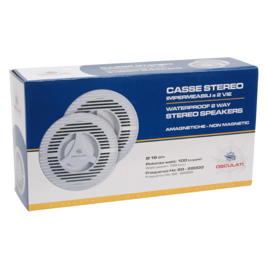 OSCULATI Enceintes 100 W