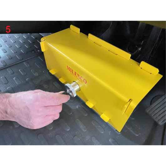 MILENCO Antivol pédales boîte manuelle | Ducato X250 X290