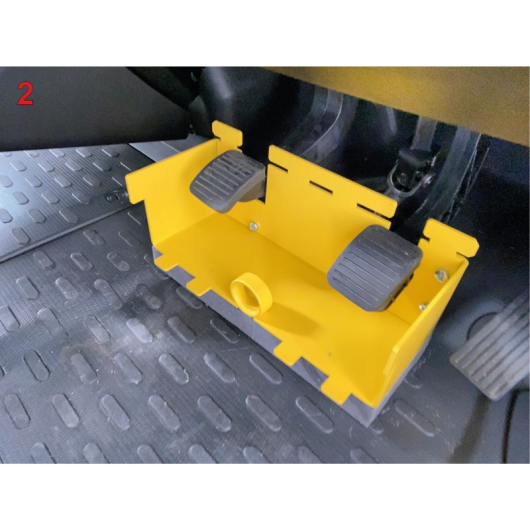 Antivol de pédales boîtes automatique pour Ford Transit 5 de MILENCO - Antivol pour fourgon aménagé - bloquez les pédales